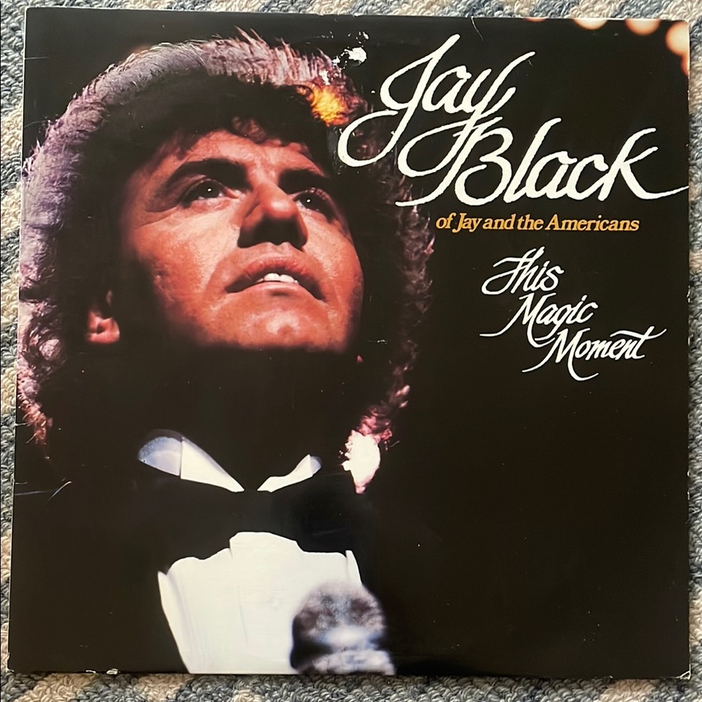 3/$50 Jay Black 'This Magic Moment'  Vintage Vinyl Record 1982